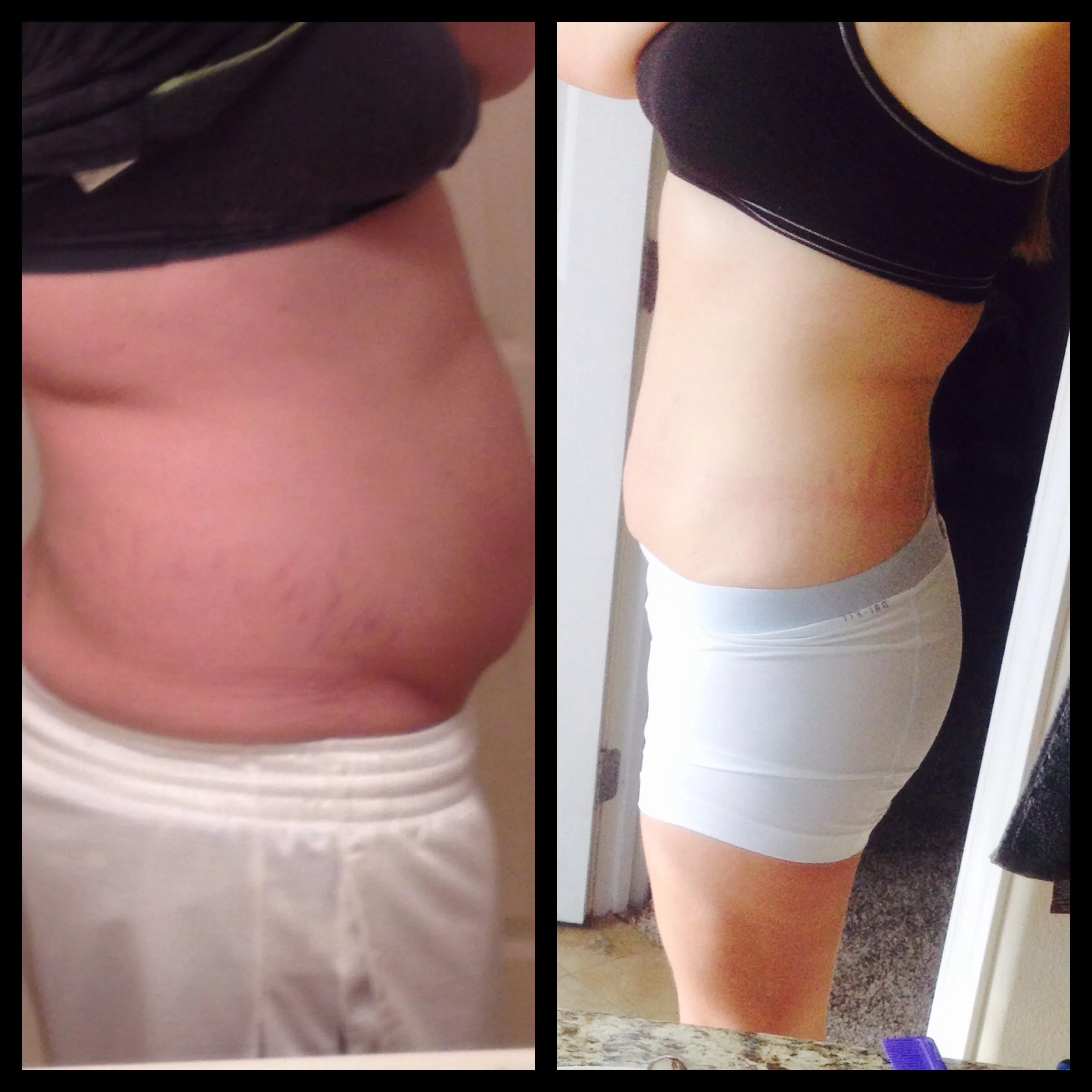 Down 25 pounds from doing T25 and drinking Shakeology - feeling strong and healthy again. 