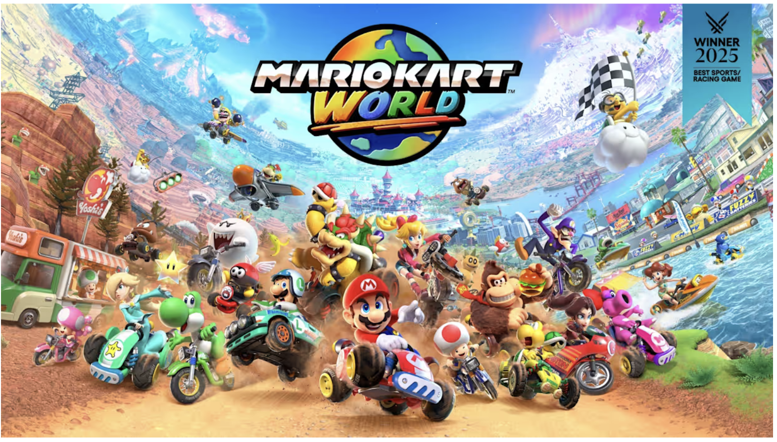 Which Game is Better: Mario Kart 8 Deluxe or Mario Kart World? By Julian Nowlin