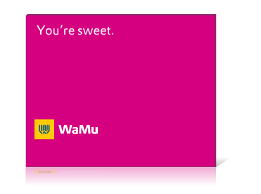WaMu Friendly Banner Campaign
