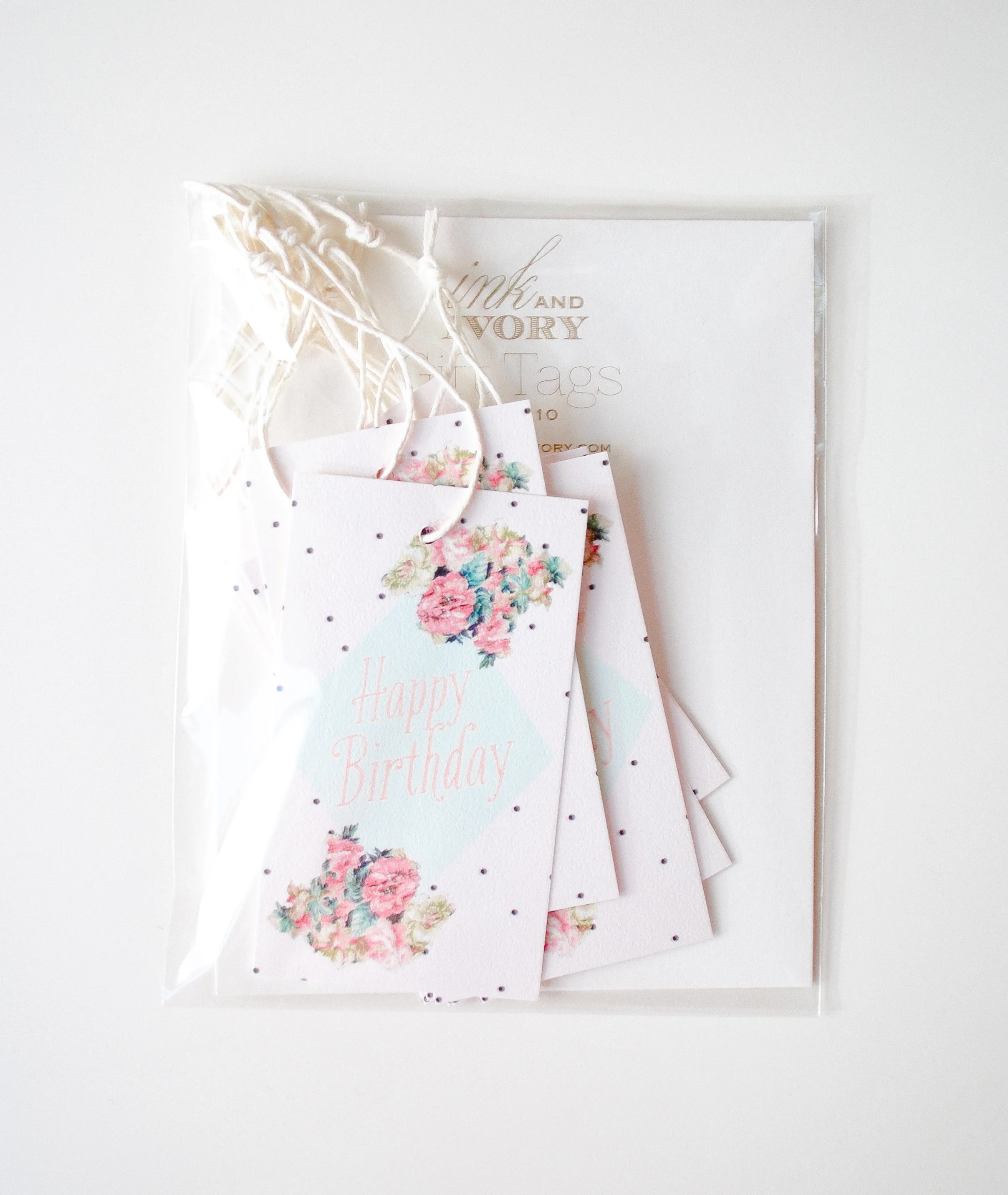 Happy Birthday Gift Tags