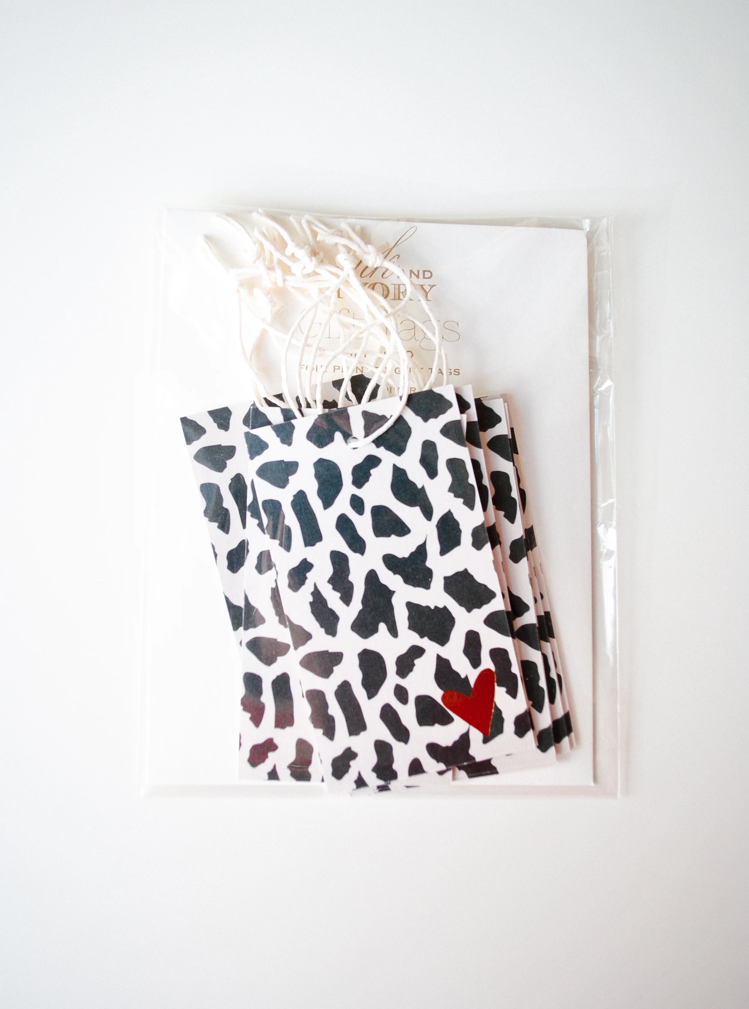 Animal Heart Gift Tags