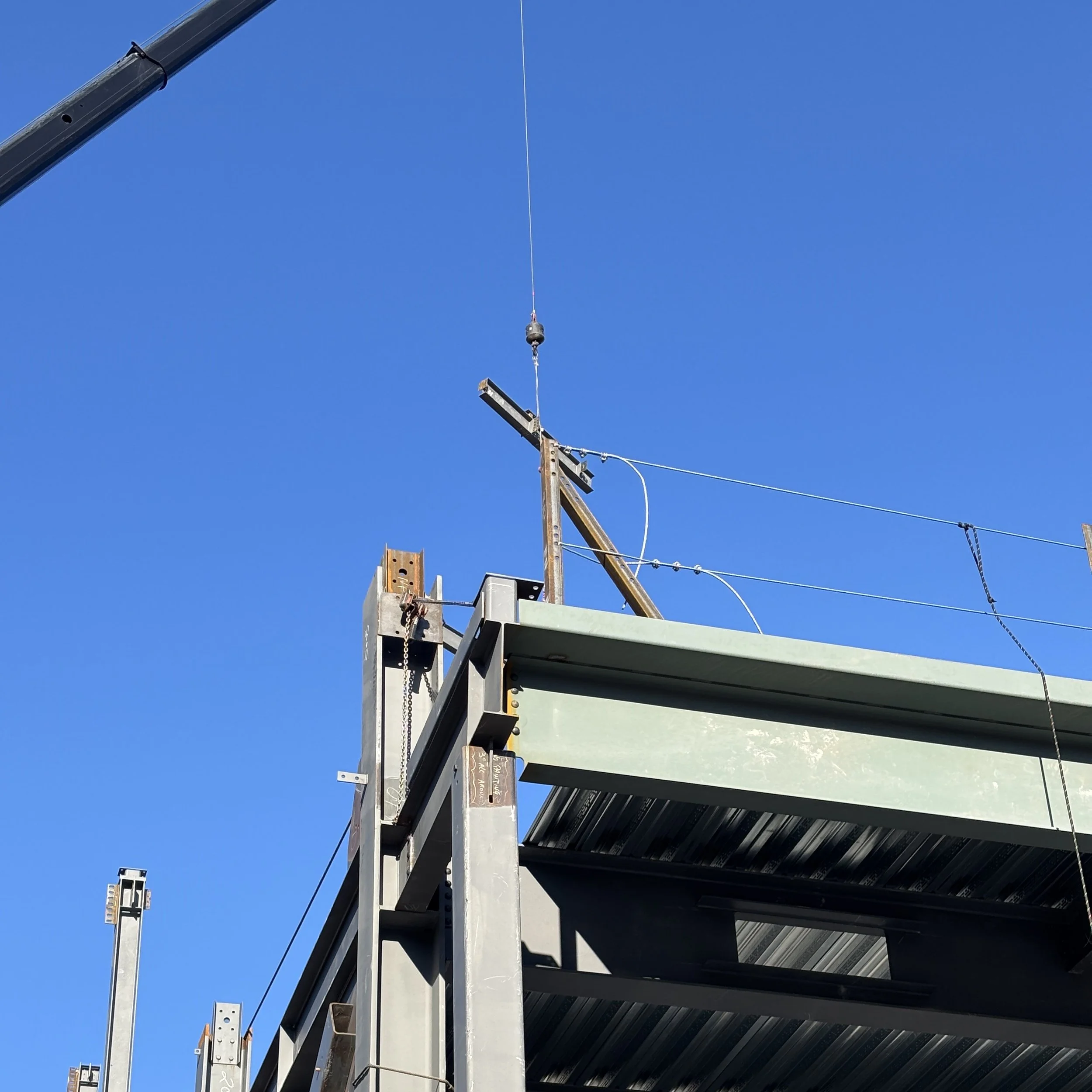 Project Milestone: IBA Steel Topping Off