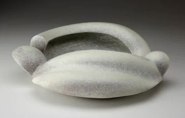 Erica Wurtz, Equilibrium, Stoneware, cone 9, thrown and hand built, with use of double walled construction, 5x12x13'', 2012