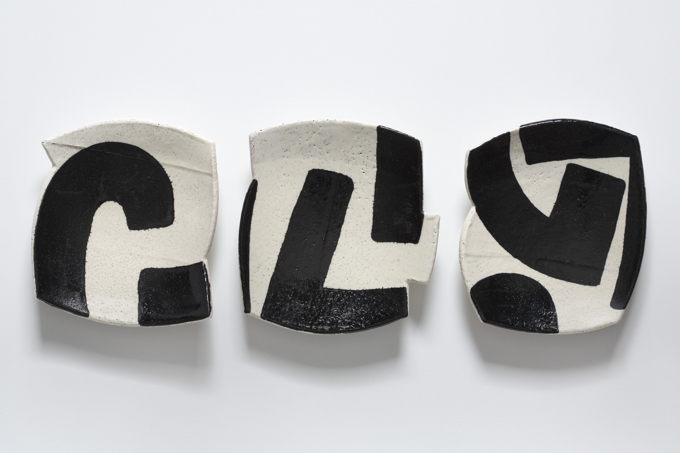 Mike Helke, Plates, Earthenware, 2016