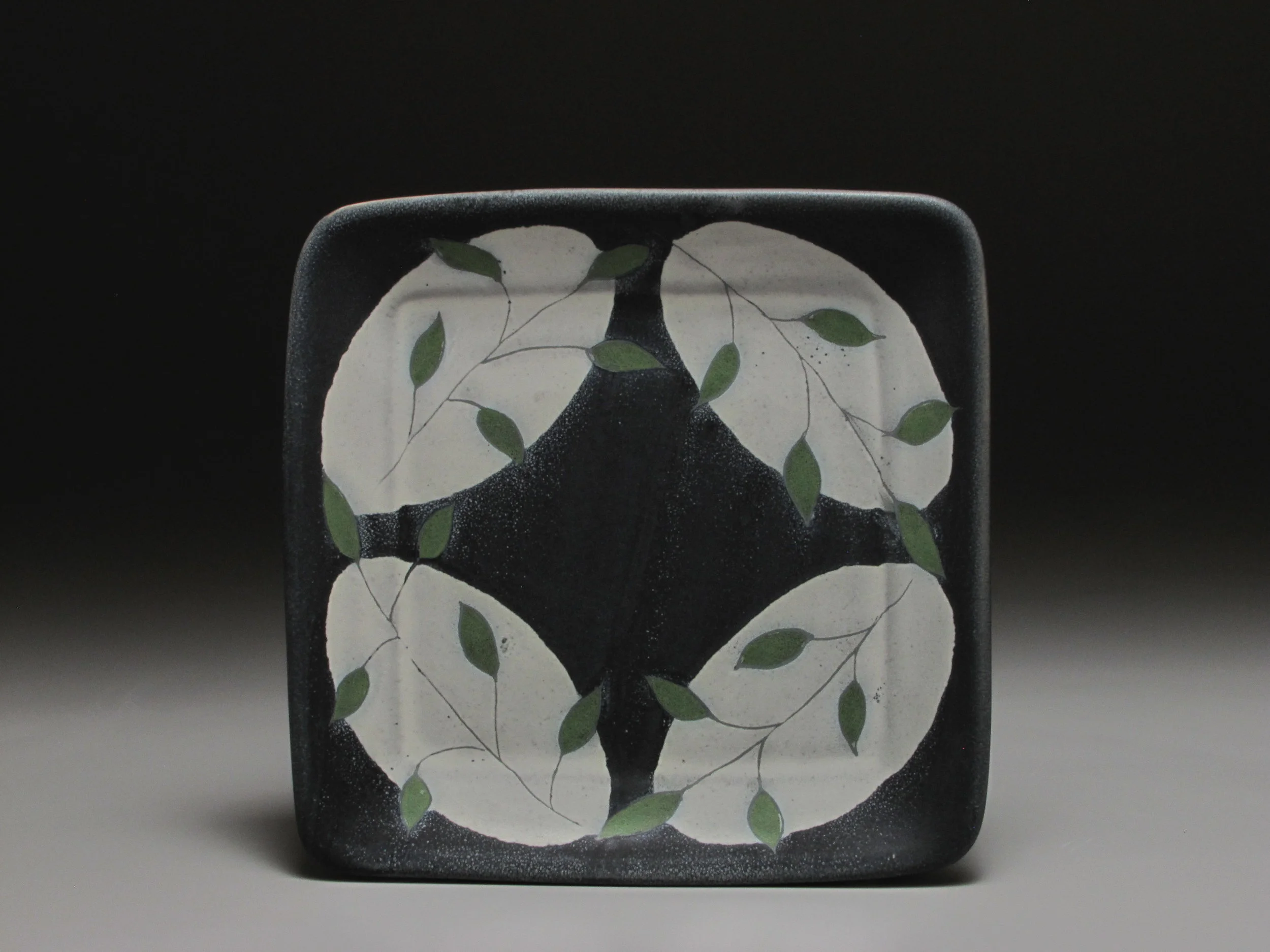 Donna Polseno, Plate, mid range porcelain, 8x8, 2016