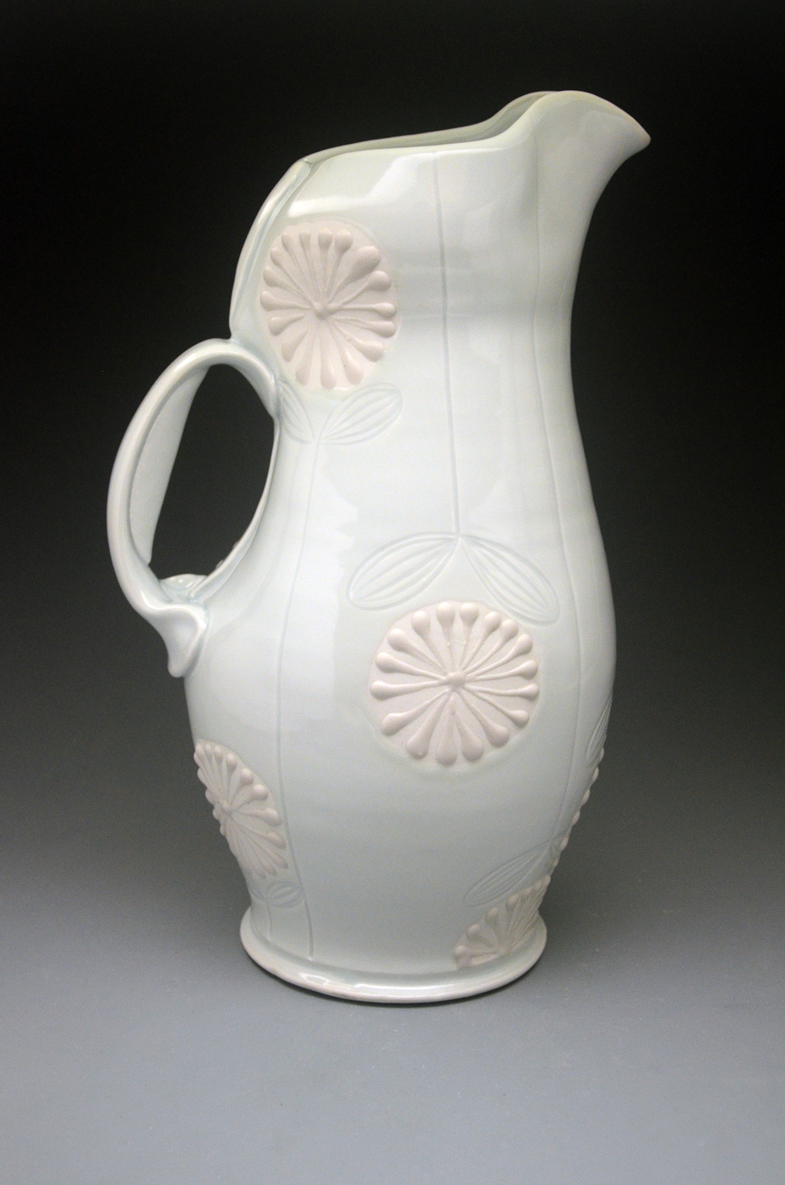 Jen Allen, Pitcher, porcelain, 2016, 10.522h x 6.522w x 622d.jpg