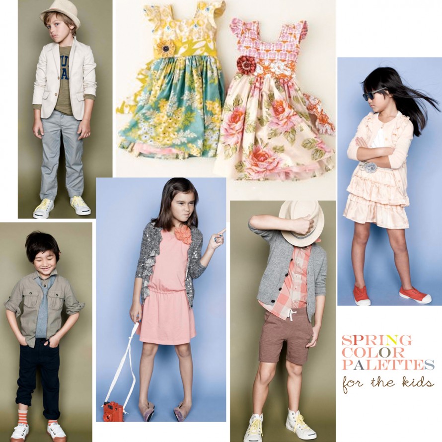 spring color palettes for kids