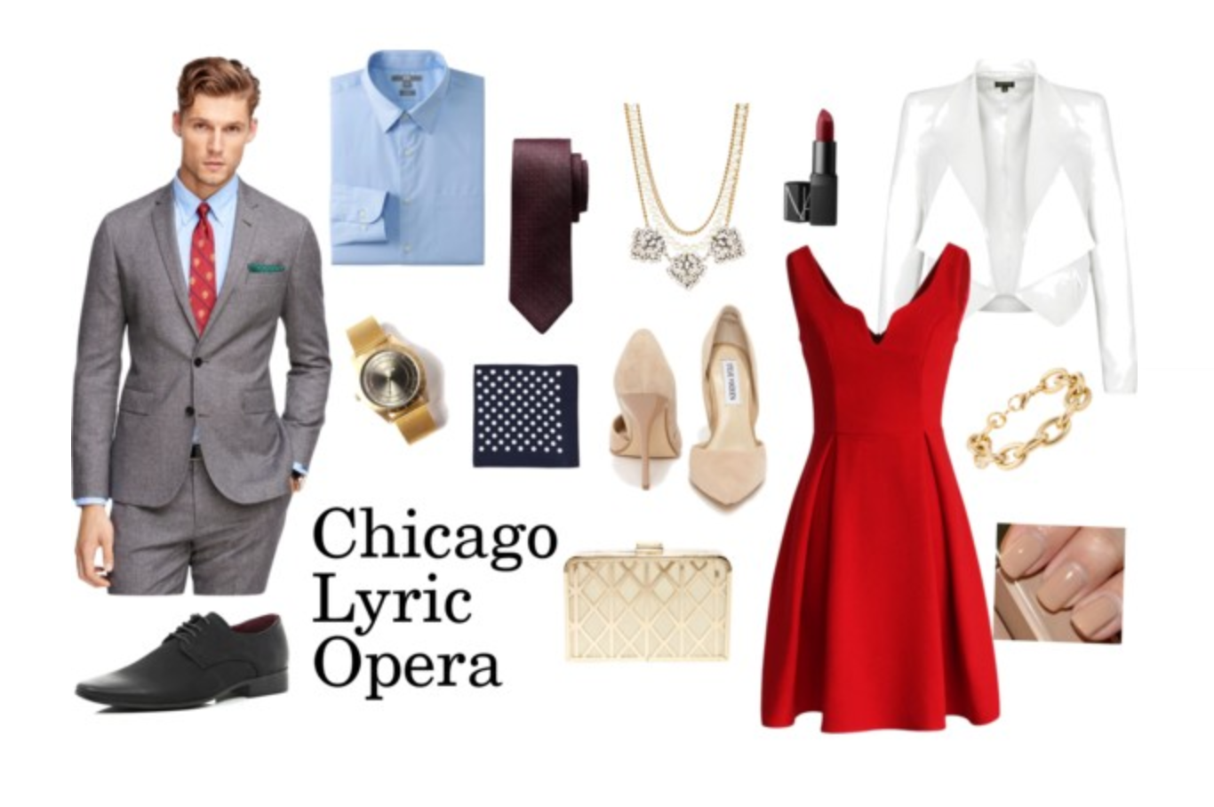 What to wear to the Lyric Opera House? Shop all the pieces here !