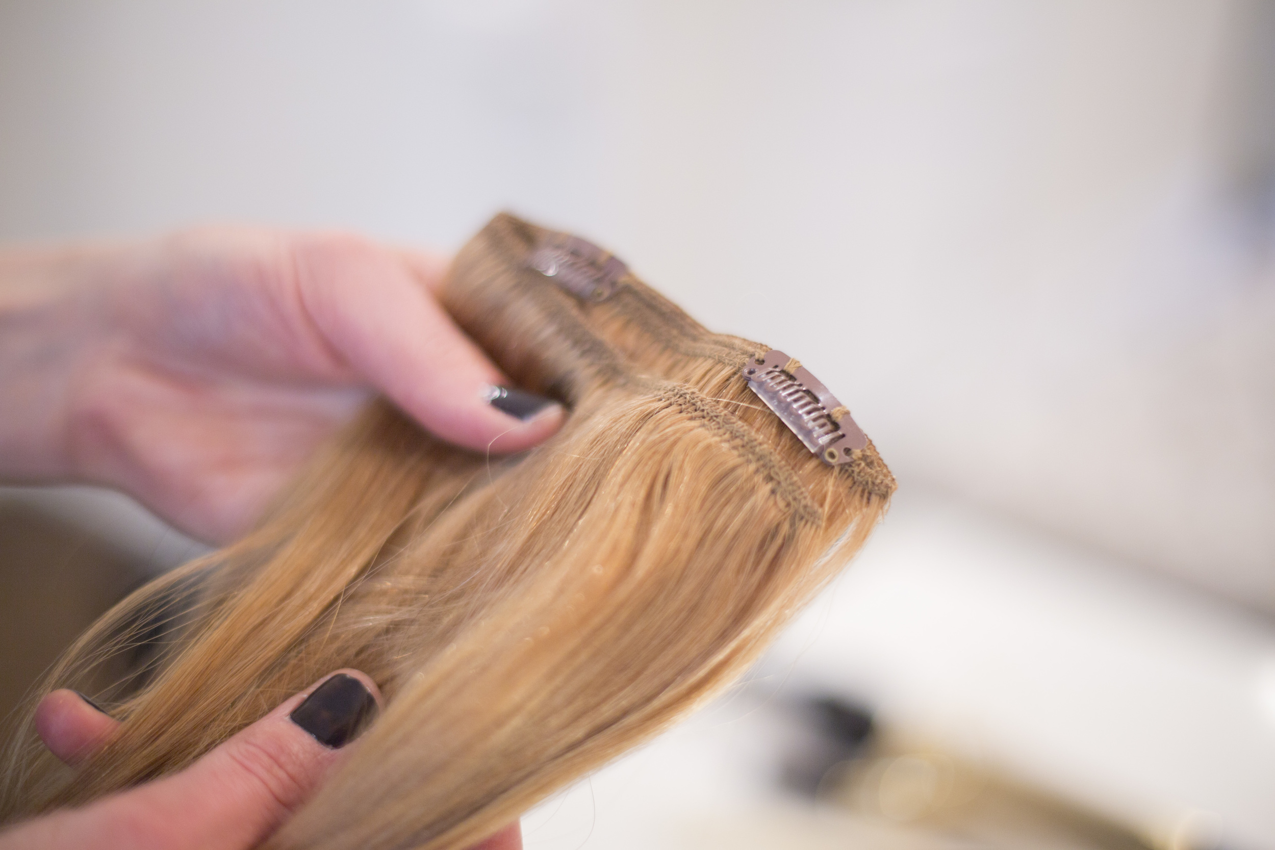 More options. Make your wider extensions thicker by folding in half and clipping together.