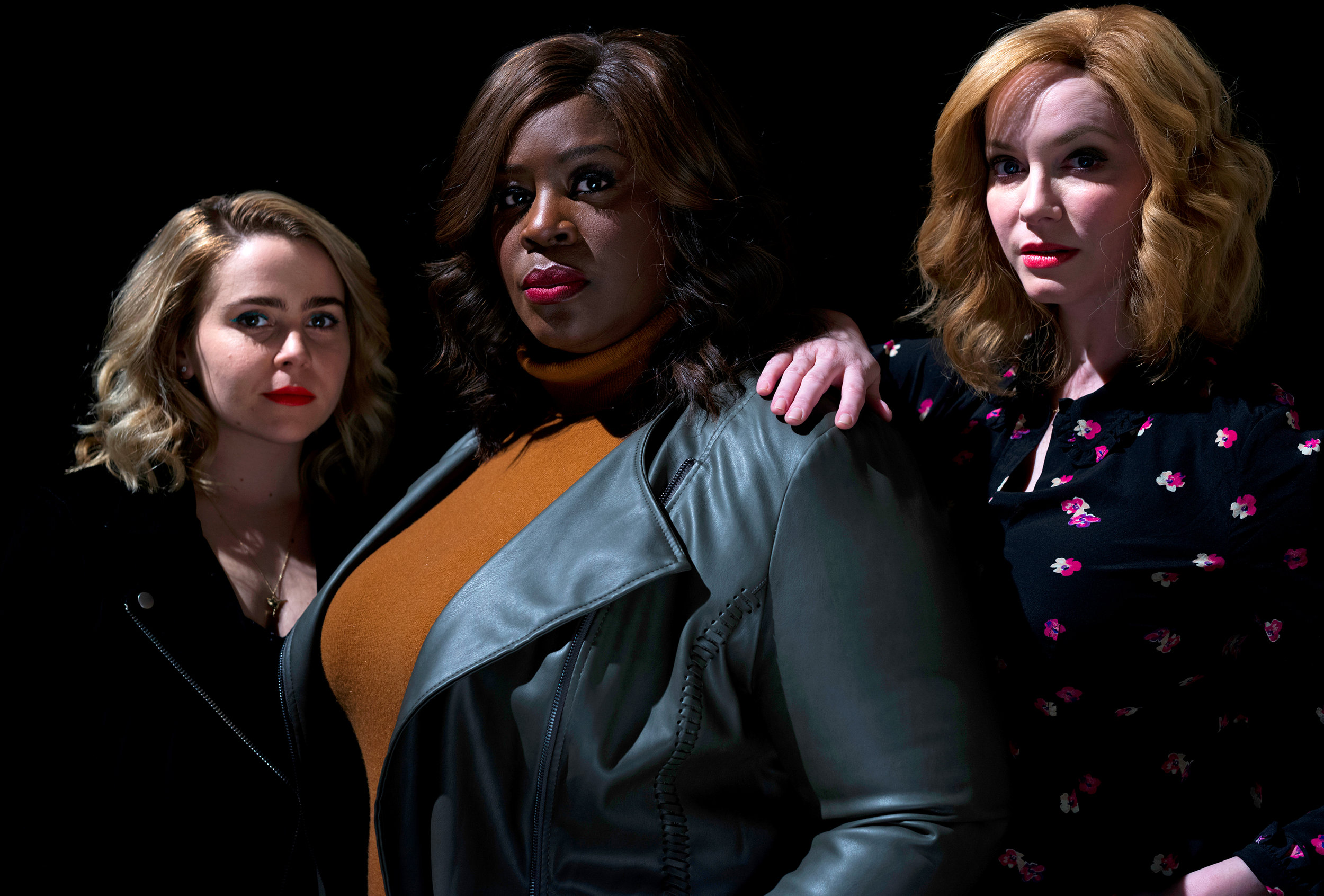  The cast of Good Girls for  The New York Times  
