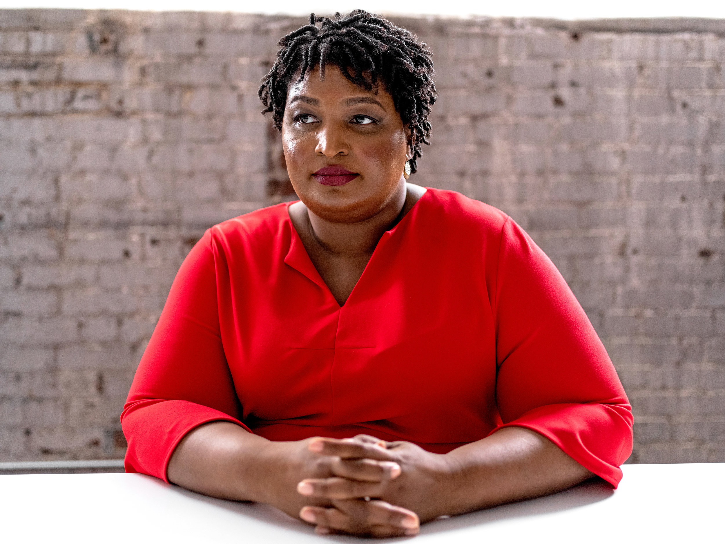  Stacey Abrams for  The New York Times  