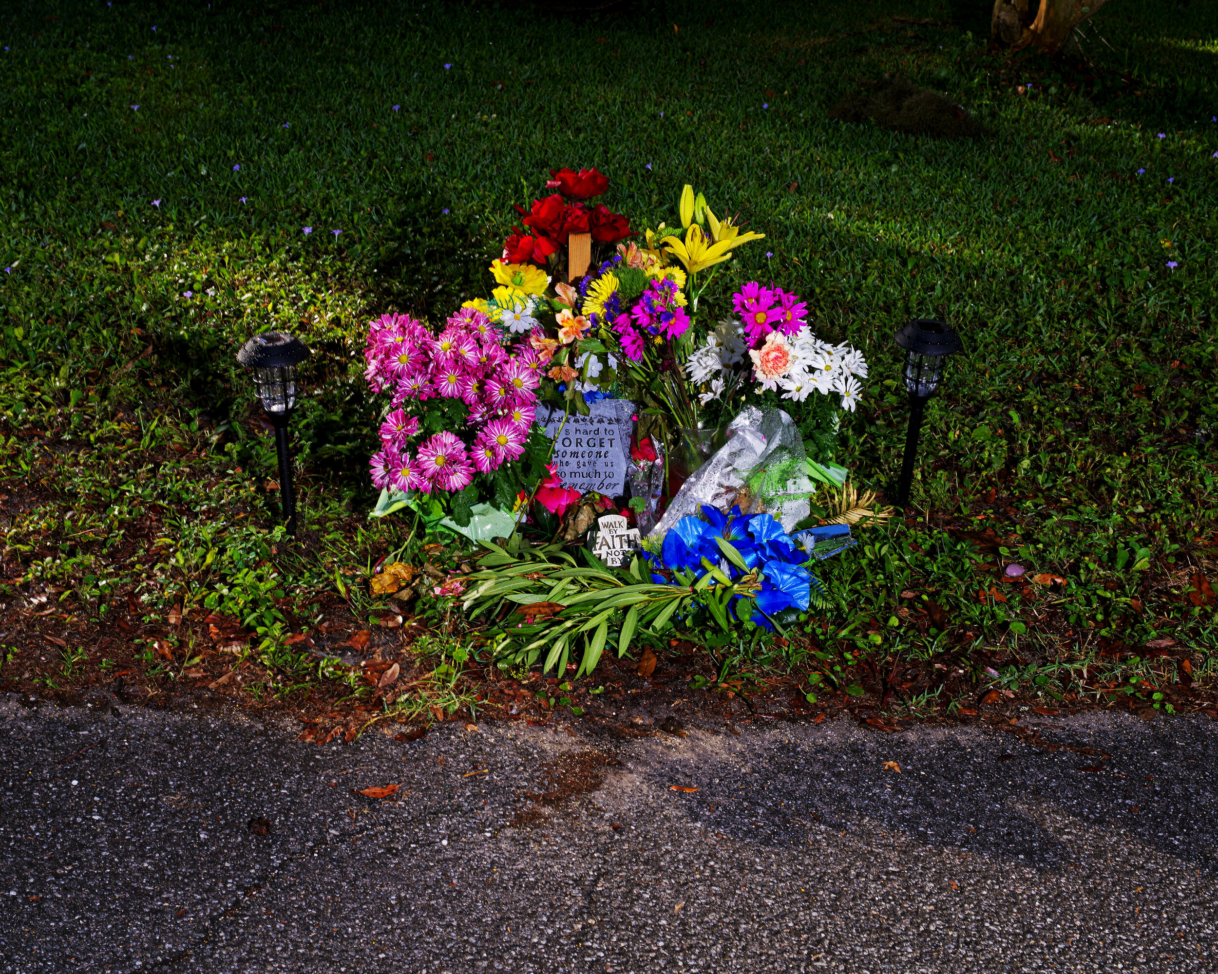  The spot where Arbery was shot and killed in the Satilla Shores neighborhood.  
