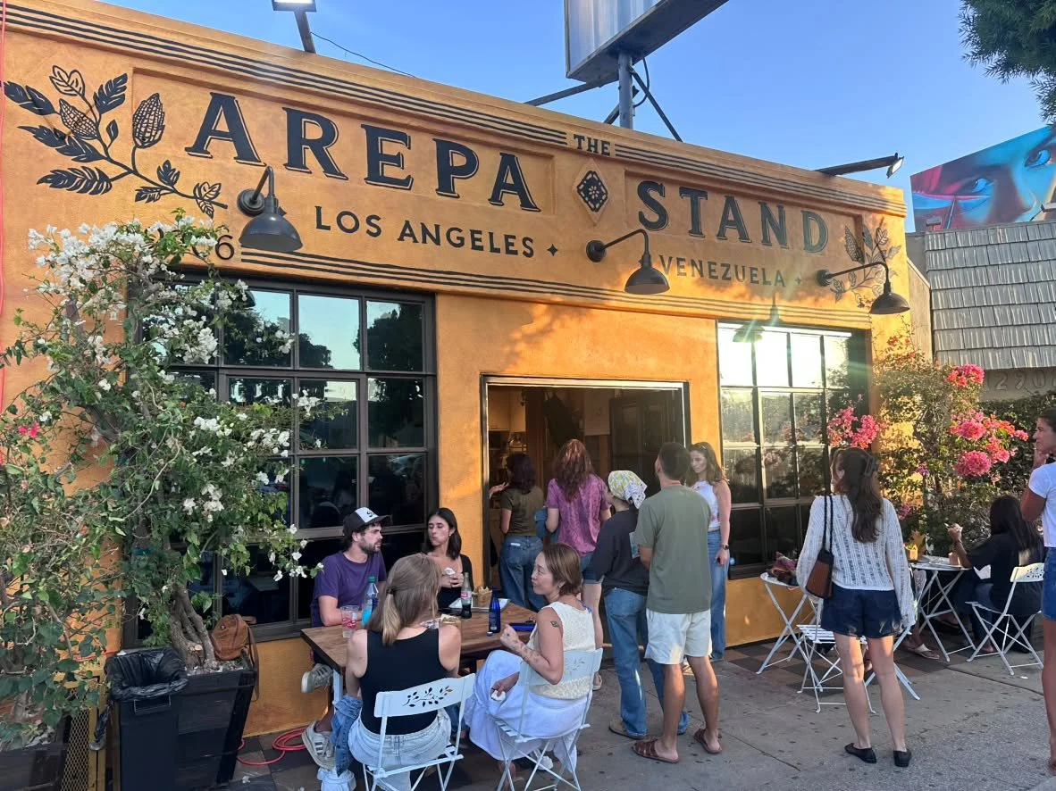 THE AREPA STAND 