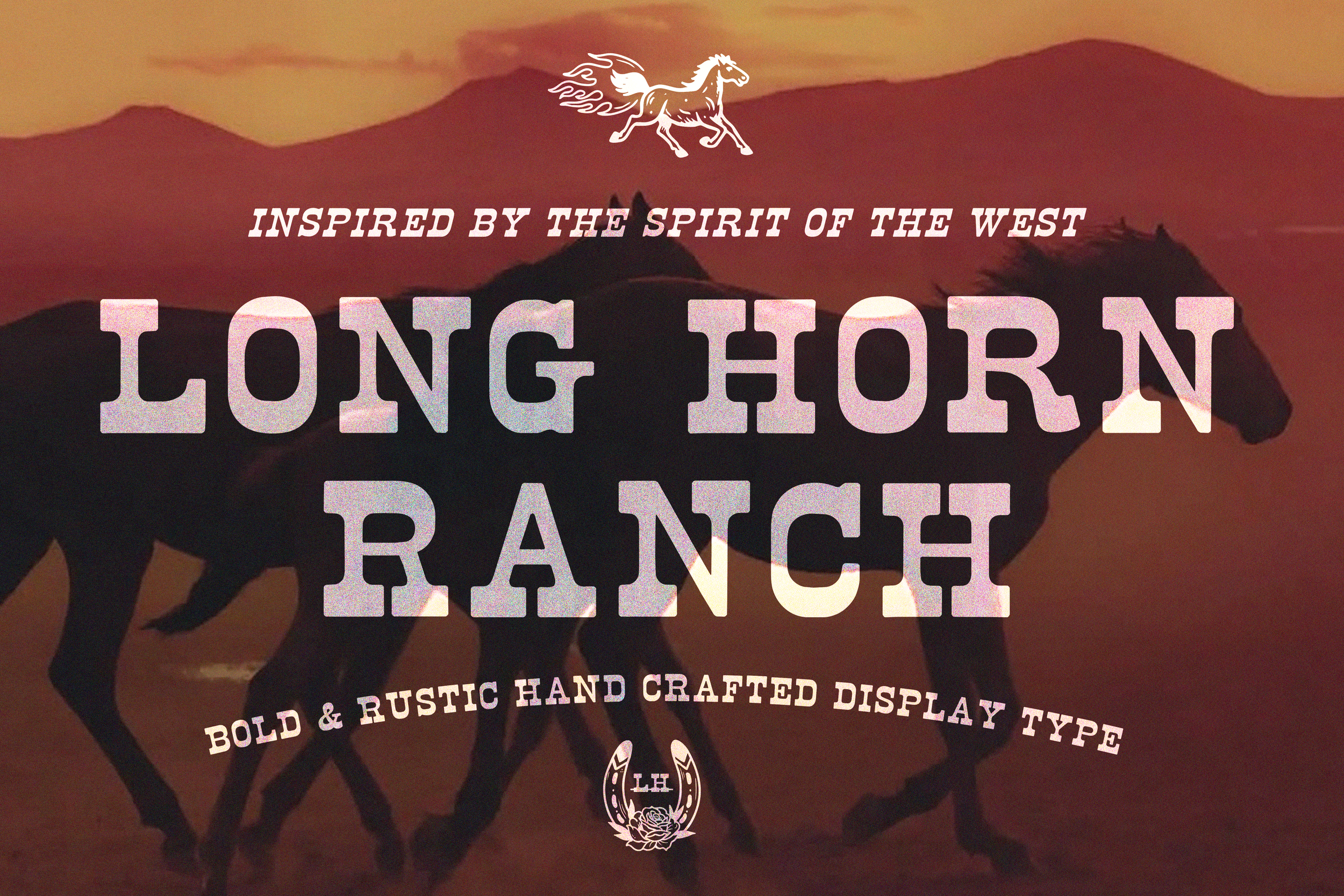 Long Horn Ranch: Western Display Font 