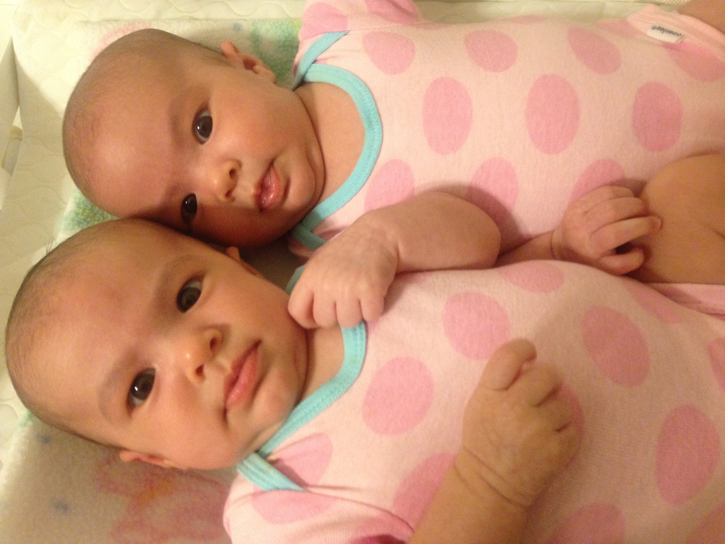 Babies at 6 weeks old