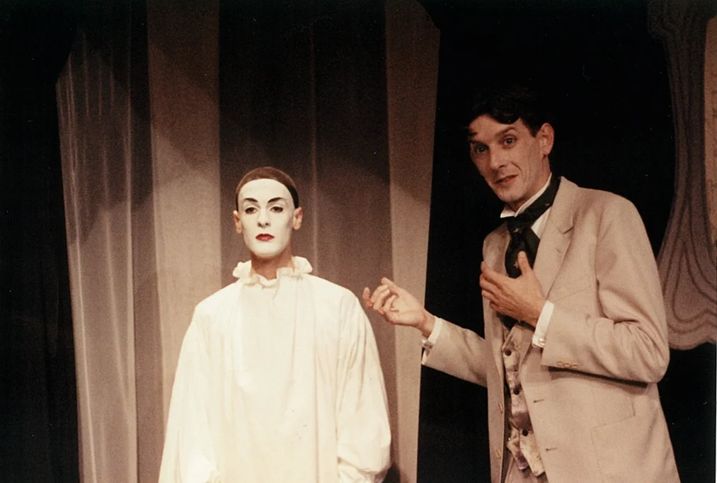 Beardsley with Pierrot, his muse