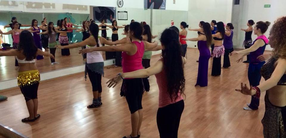 Each day begins with a thorough warmup, yoga and dance drills
