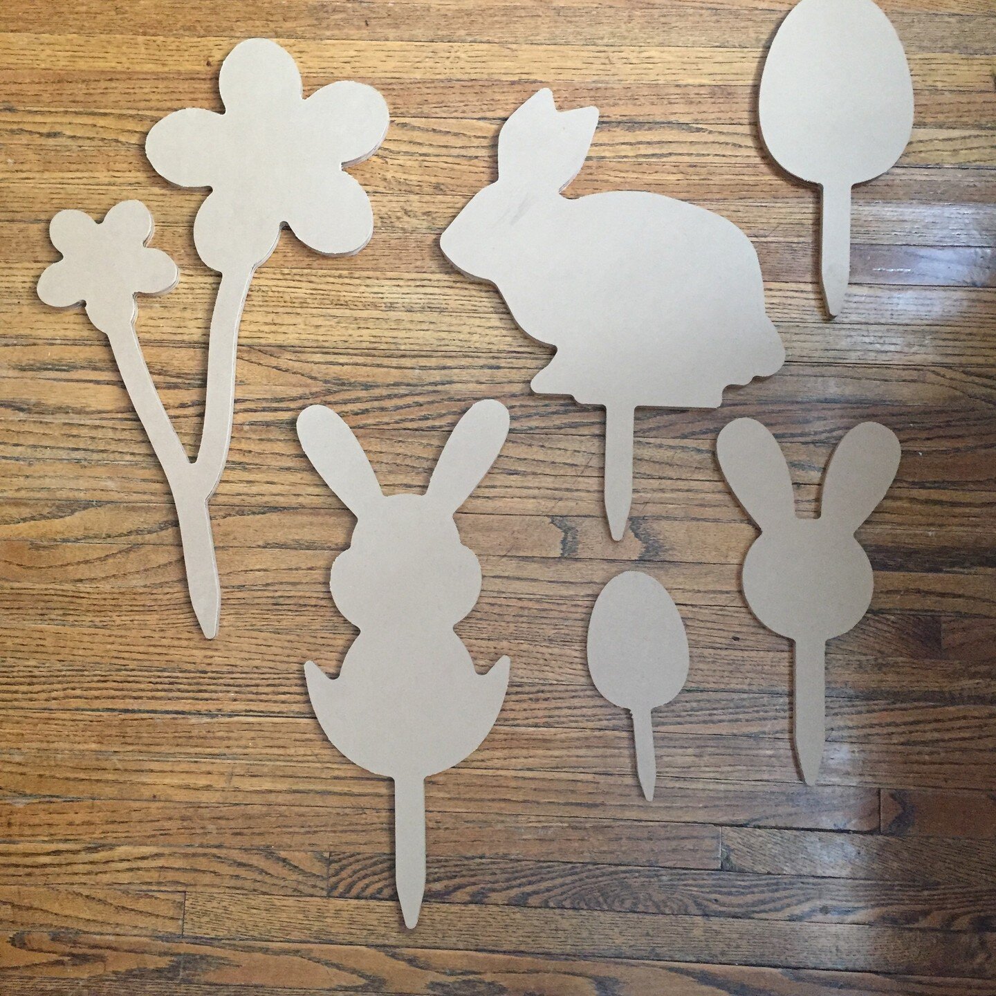 Happy Easter! 
Our General Manager created these fun wooden shapes for kids to enjoy 3 years ago as many of us were hibernating during the pandemic. We sent out an instagram offering these goodies for little artists to explore their creativity. 3 yea