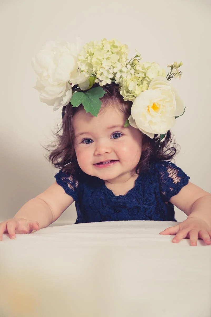 girl with flowers photography auckland