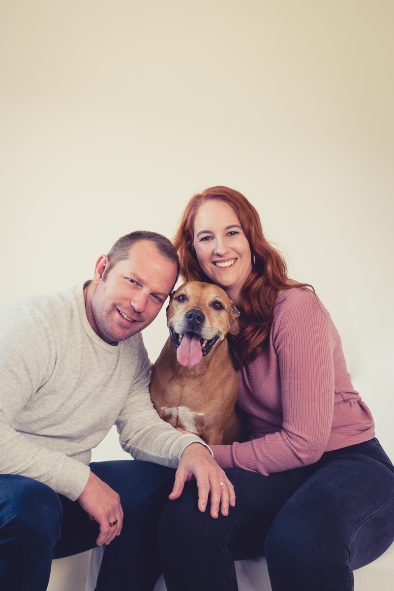 dog family photo auckland