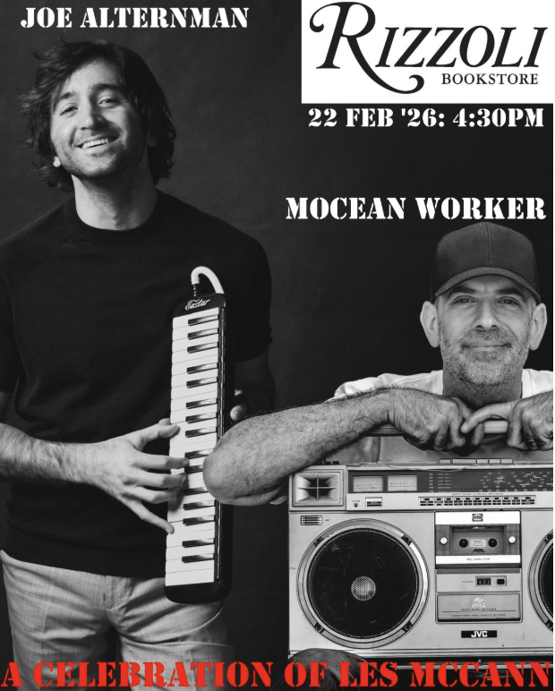 Rizzoli Music Aperitivo: Joe Alterman &amp; Mocean Worker