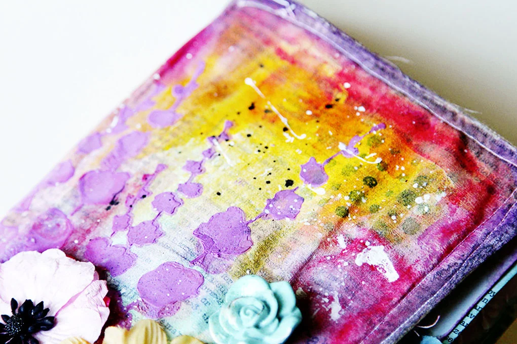 2 Mixed Media Self-Paced classes on my Etsy shop + GIVEAWAY