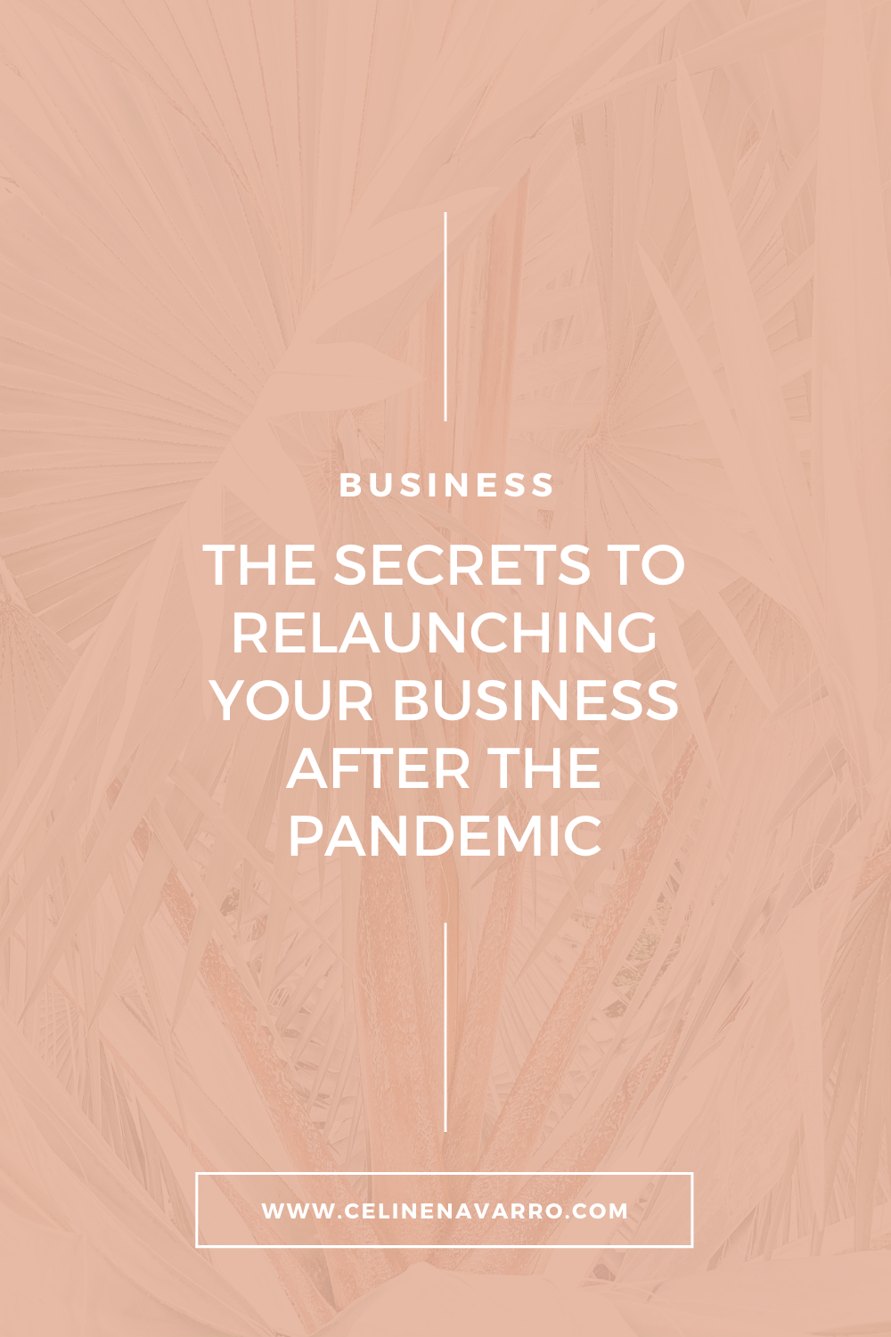 THE SECRETS TO RELAUNCHING YOUR BUSINESS AFTER THE PANDEMIC