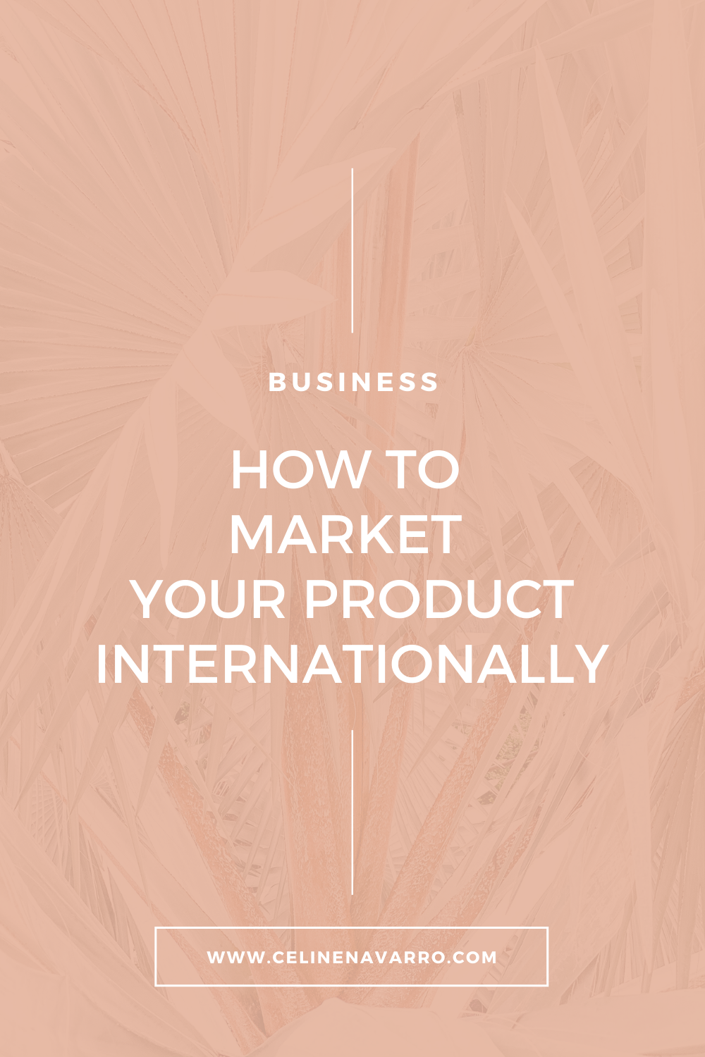 HOW TO MARKET YOUR PRODUCT INTERNATIONALLY