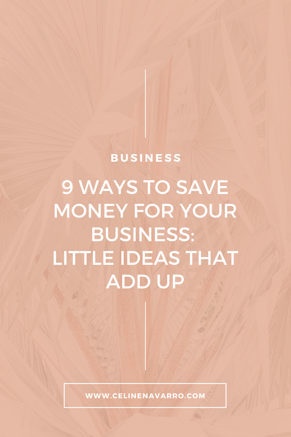 9 WAYS TO SAVE MONEY FOR YOUR BUSINESS: LITTLE IDEAS THAT ADD UP