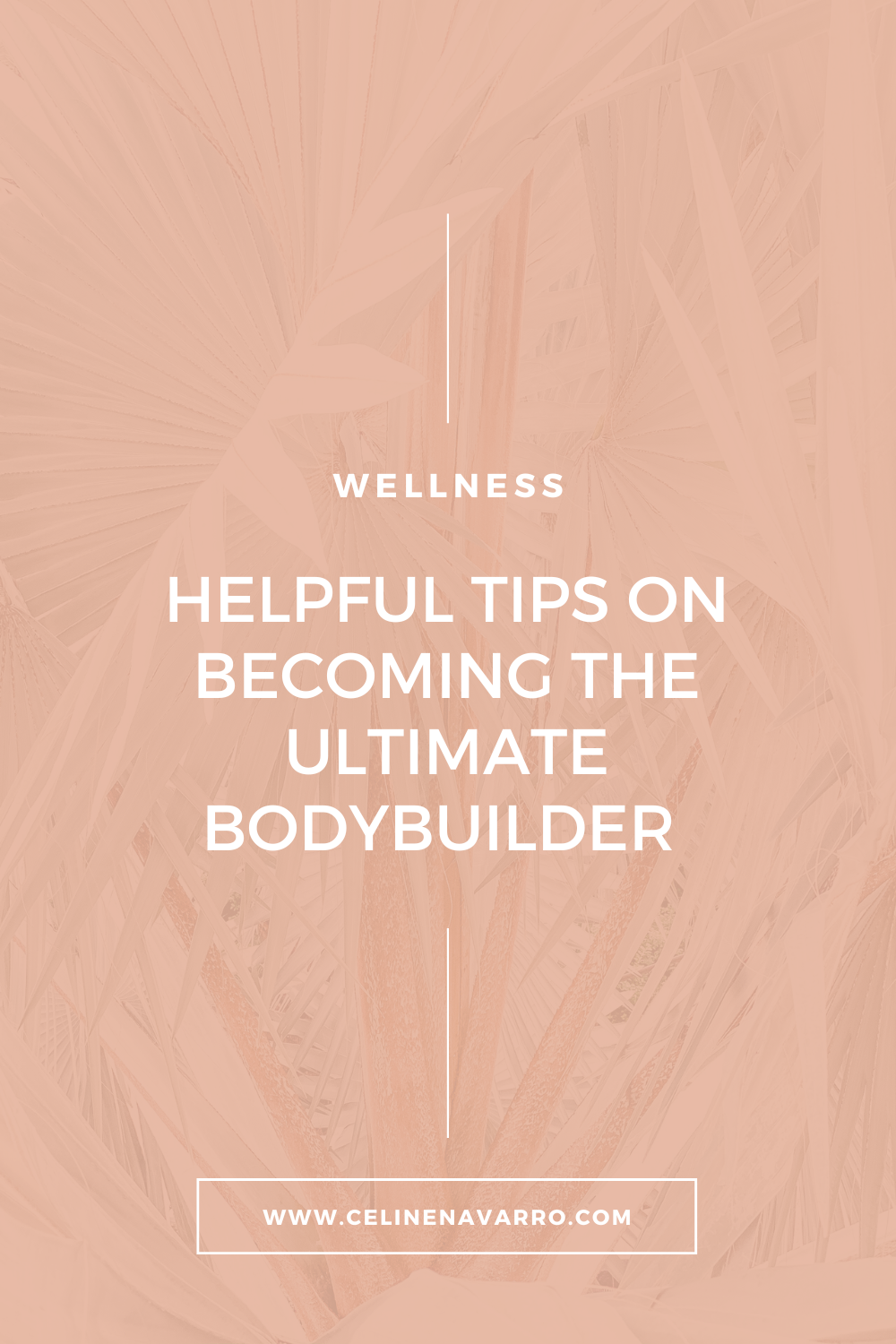 HELPFUL TIPS ON BECOMING THE ULTIMATE BODYBUILDER 