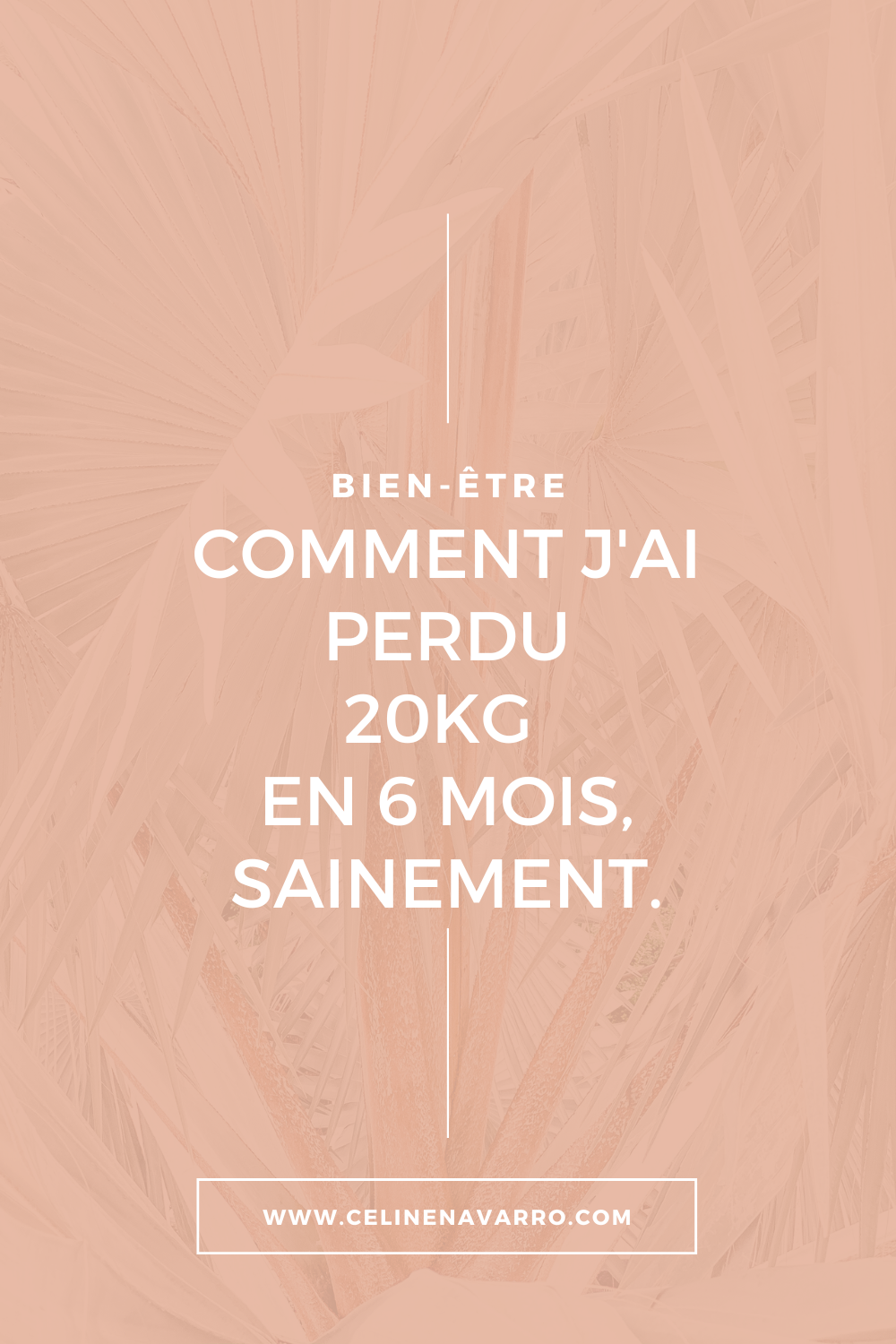 BIEN-ÊTRE | Perdre -20kg en 6 mois, c'est possible!