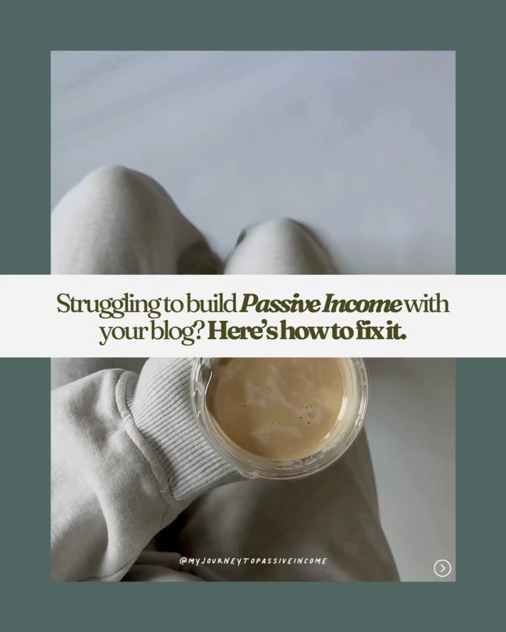 Have you discovered the magic of building passive income with your blog? 🤩

If you&rsquo;re anything like me, you&rsquo;ve been at it for years&mdash;writing posts, collaborating on campaigns, landing guest posts, and even scoring a few influencer g