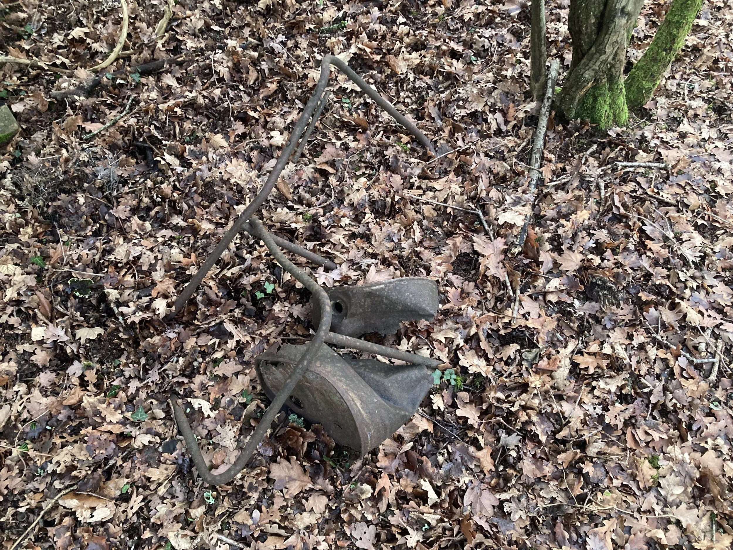 Old metal found in woods