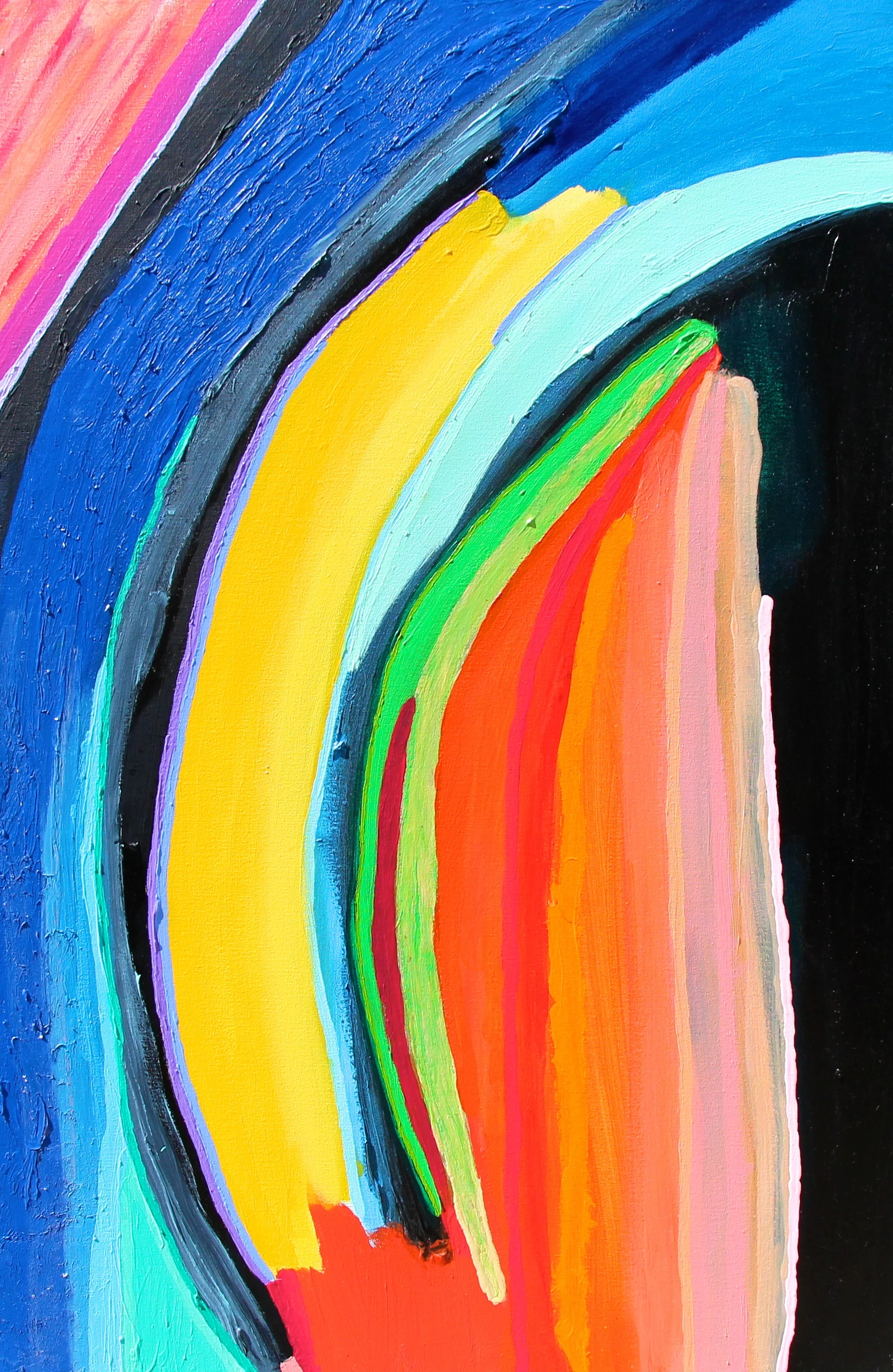      Elemental&nbsp; (2014)&nbsp;  Acrylic on&nbsp;canvas&nbsp;(w: 24” X h: 36”)   Private Collection, Lindsay, Ontario.&nbsp;     