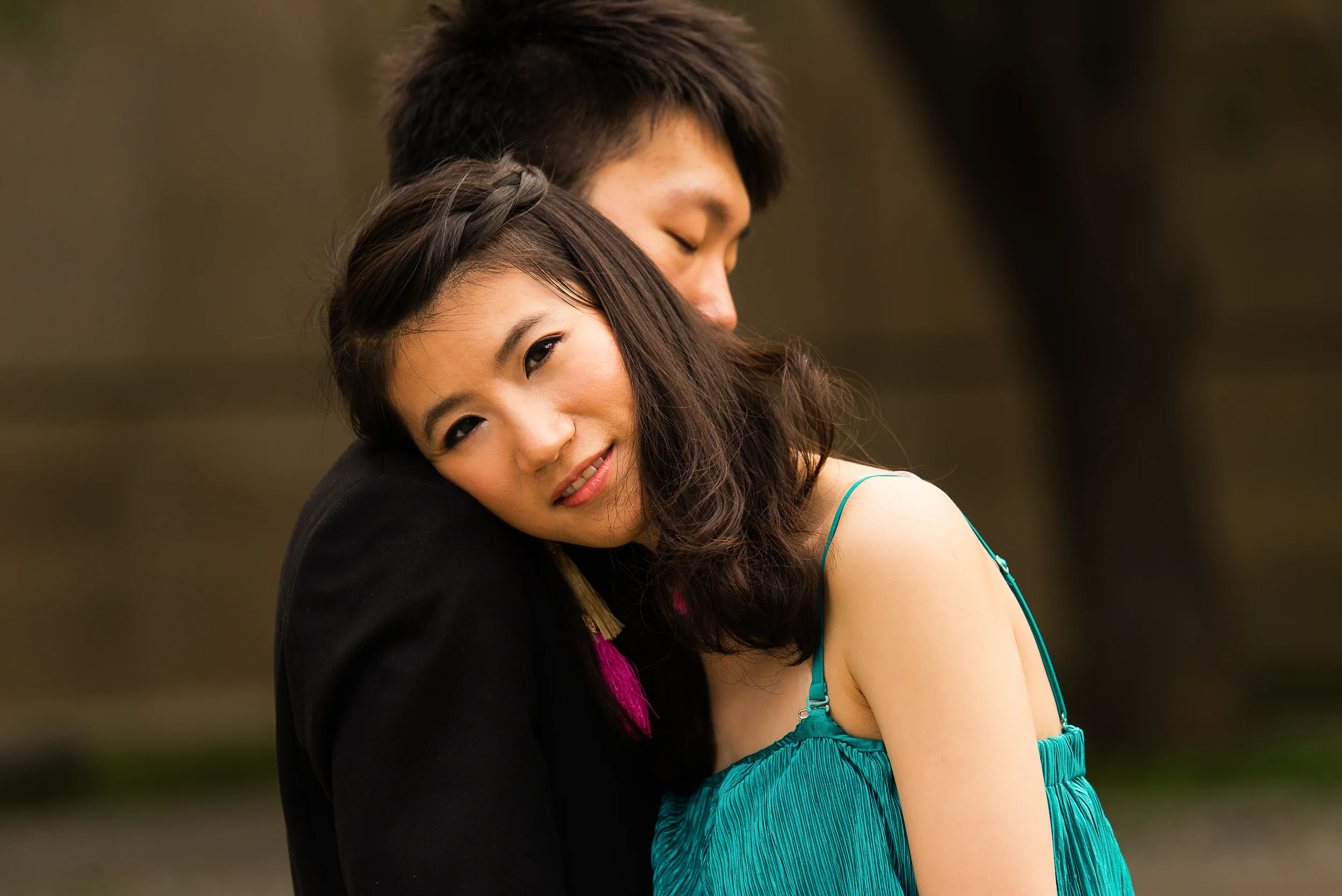 dallas arts district engagement photos