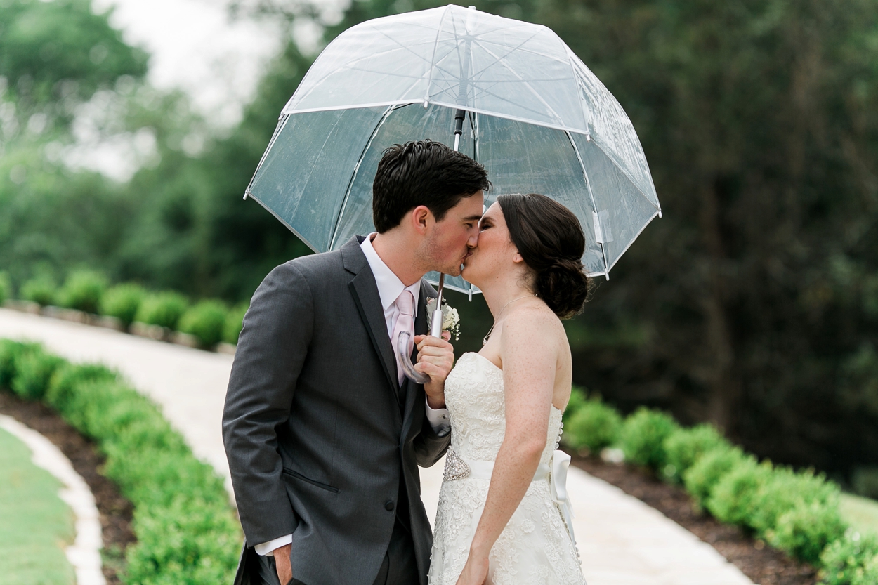 rainy wedding photos the springs events