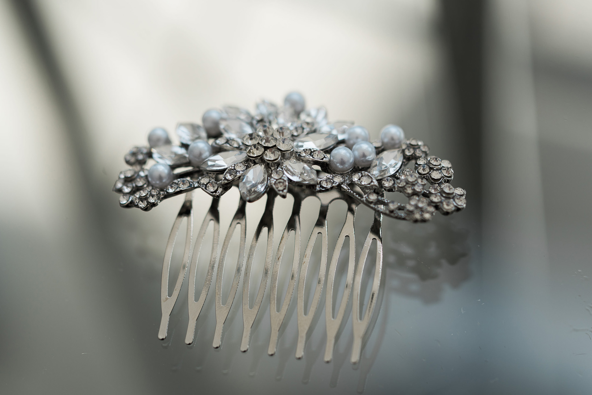 wedding hair comb