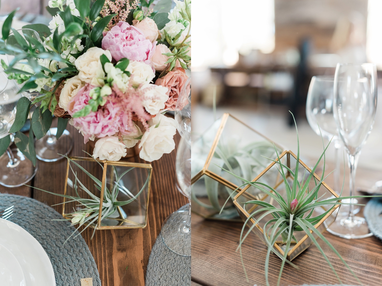 air plant decor wedding