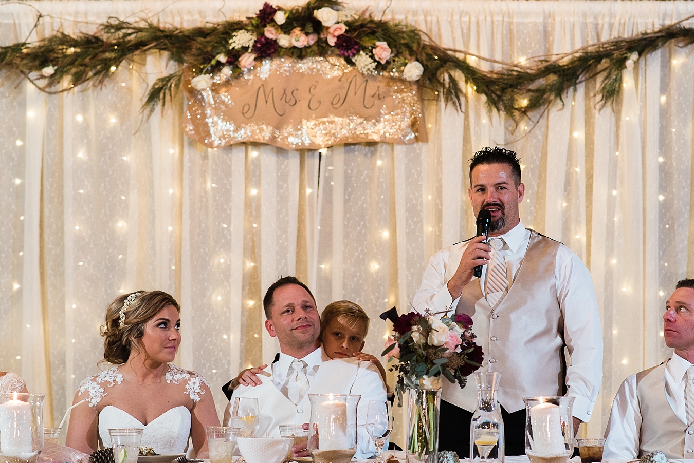 wedding reception at tulsa winter wedding
