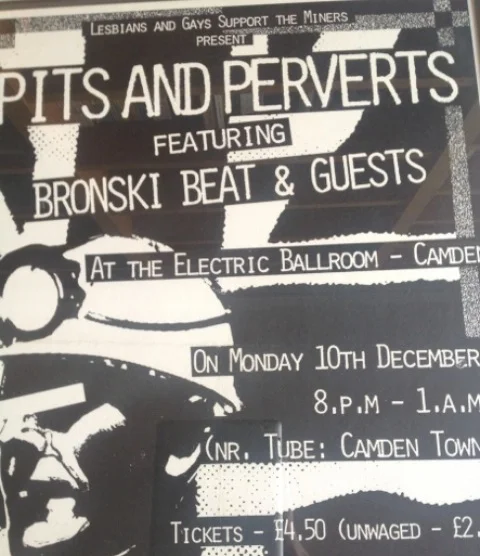 PITS AND PERVERTS Benefit Concert Poster
