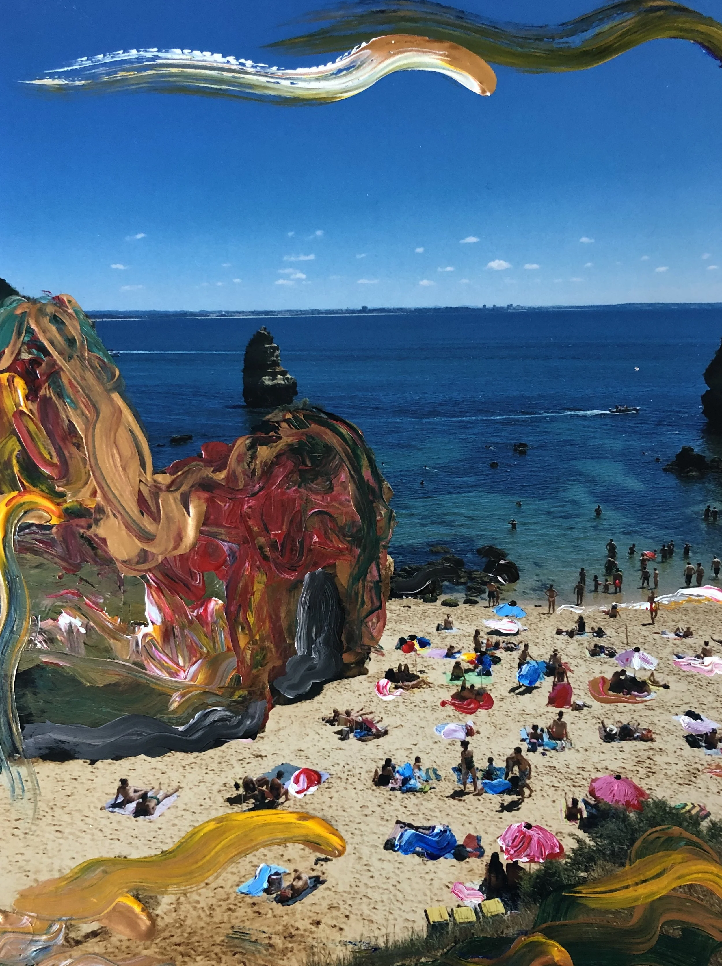 Beach Rock  (8''x10'')