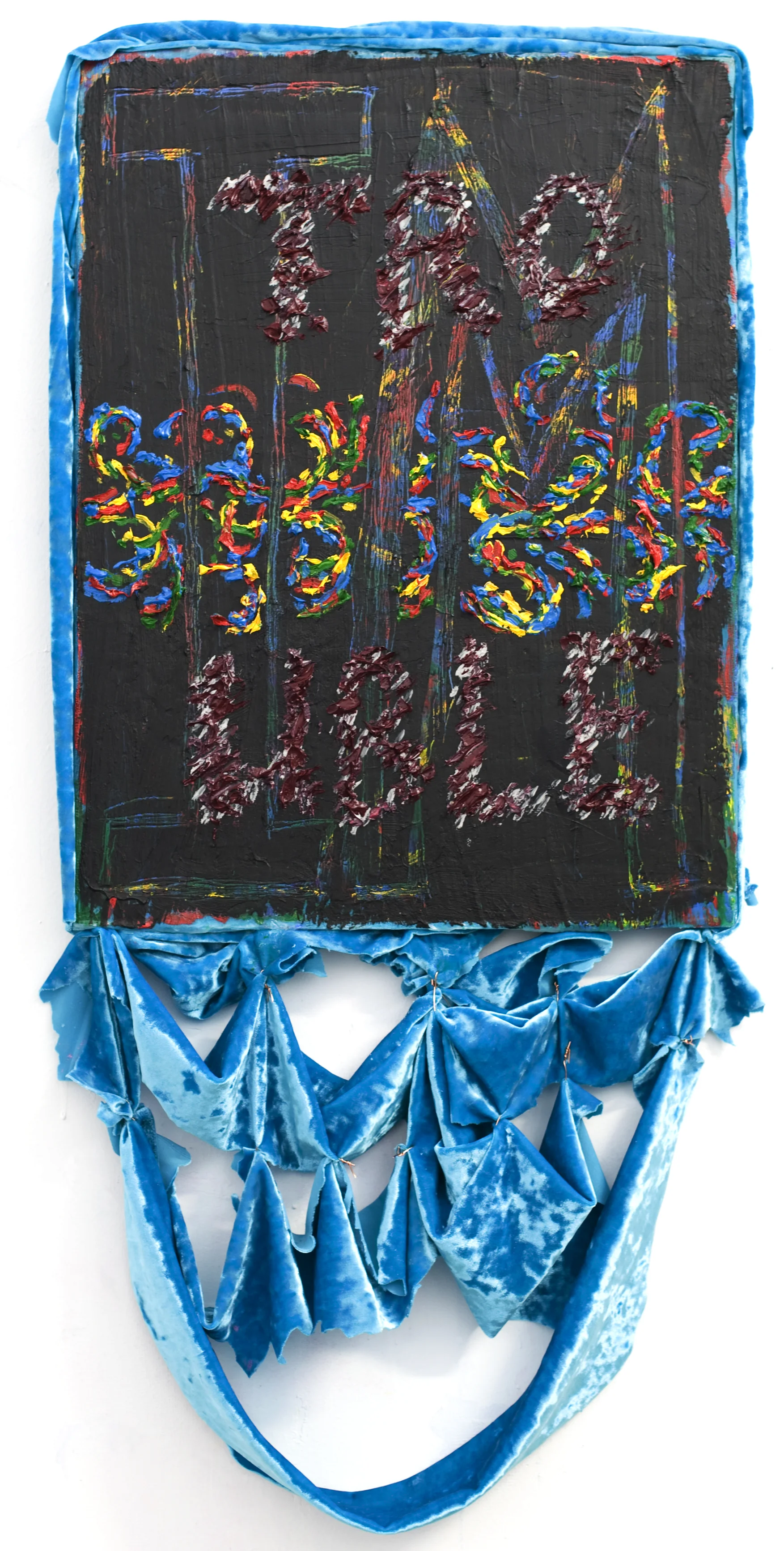 blue velvet I'M TROUBLE scratch painting.jpg