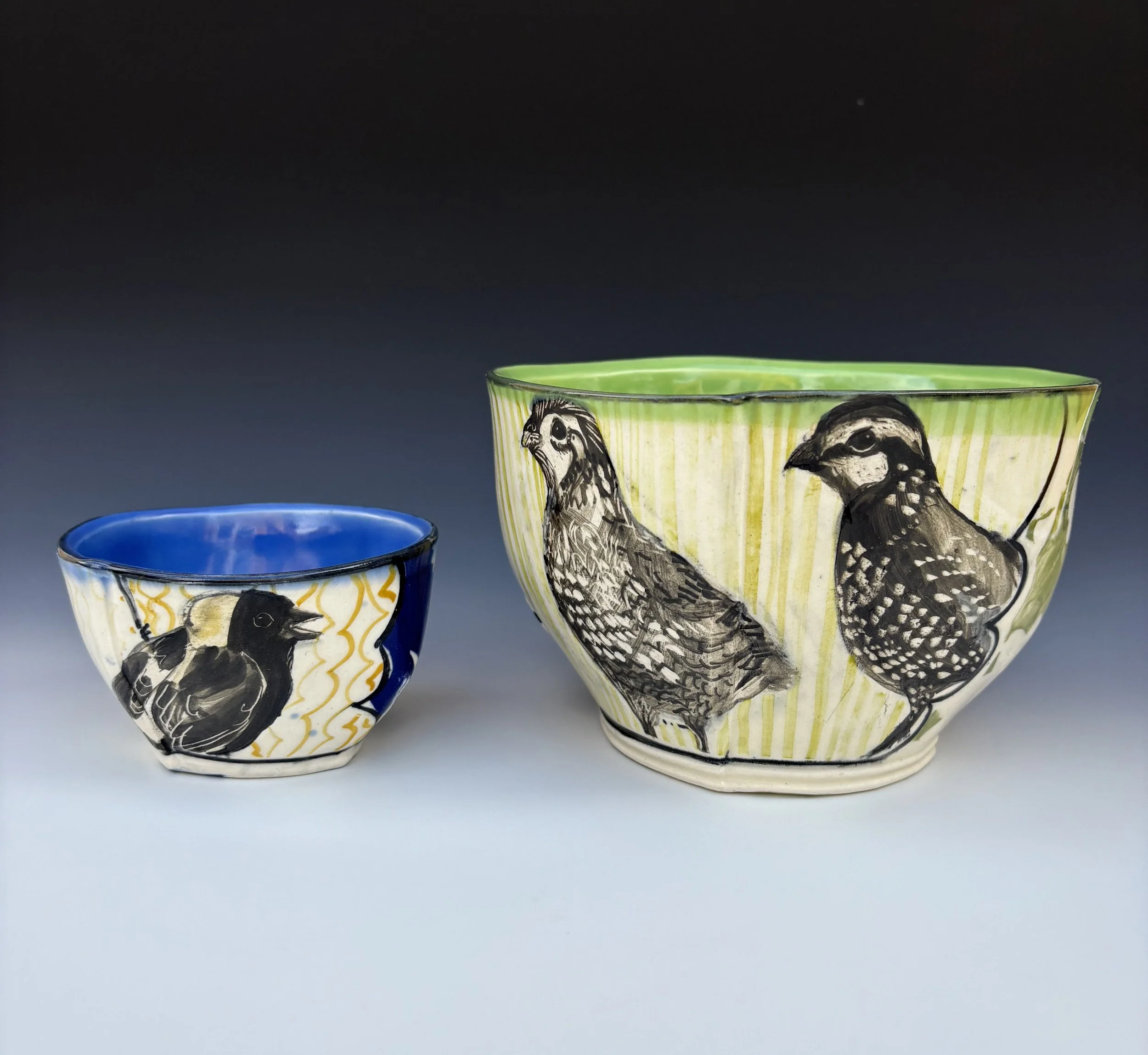 Bobolink & Milkweed; Northern Bobwhite and Blue Cohosh