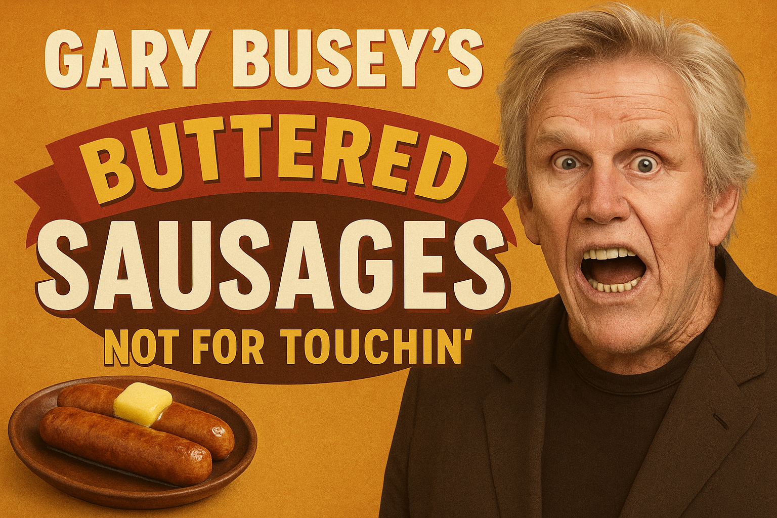 GARY BUSEY CAUGHT IN “BUTTERED SAUSAGE” SCANDAL?!