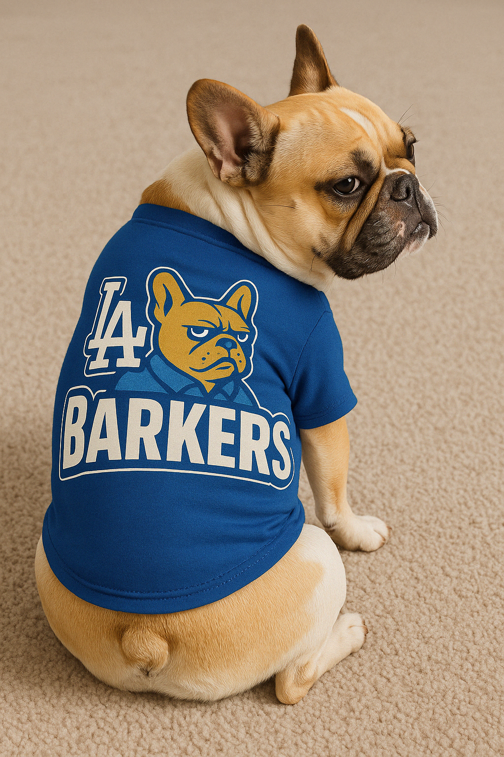 LA BARKER PUP TEE