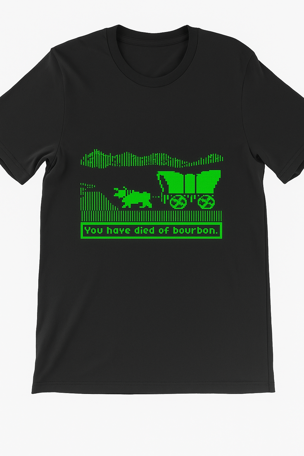 you died of bourbon tee