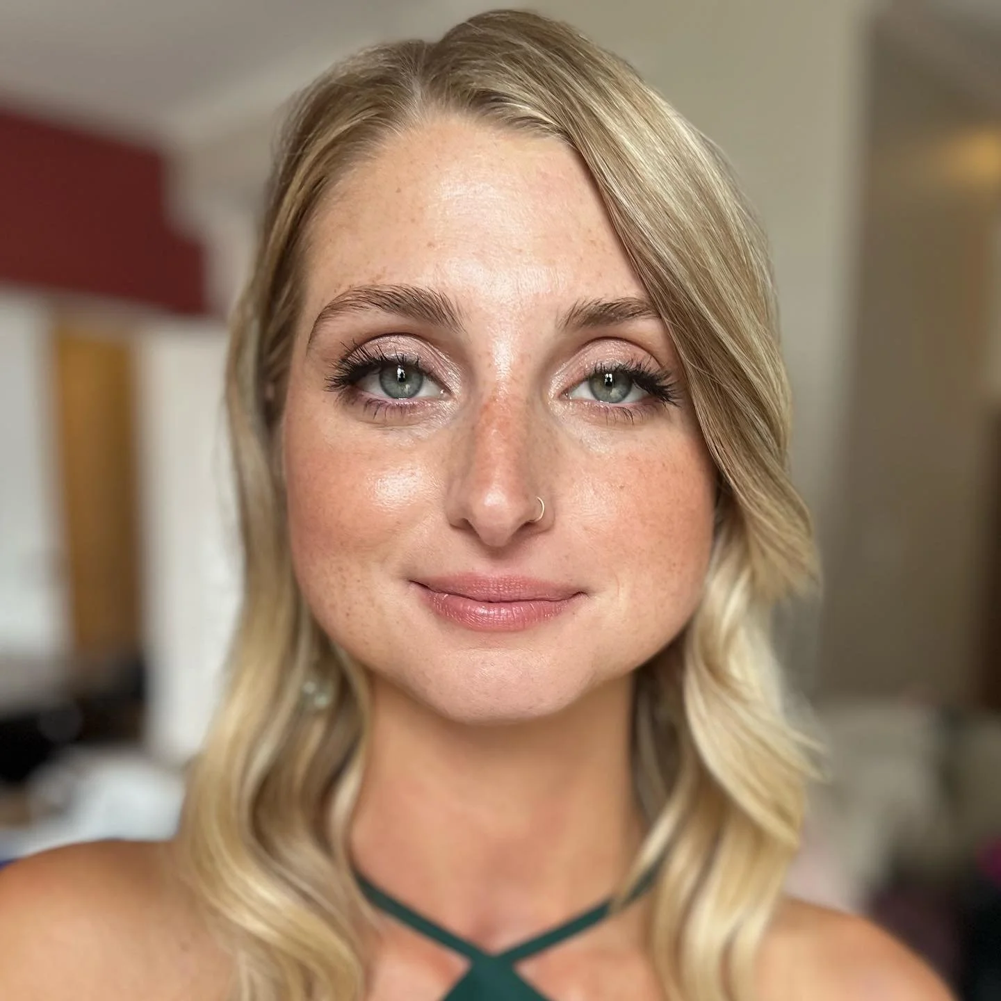 Still one of my favorite looks I have done. I love when I am able to allow clients natural freckles to shine through 🫶🏾🌙💗. Makeup by me 🌙💫 Erica Angelica. Makeup breakdown: brows: @colourpopcosmetics brow pencil in taupe. Lashes: @ardellbeauty 