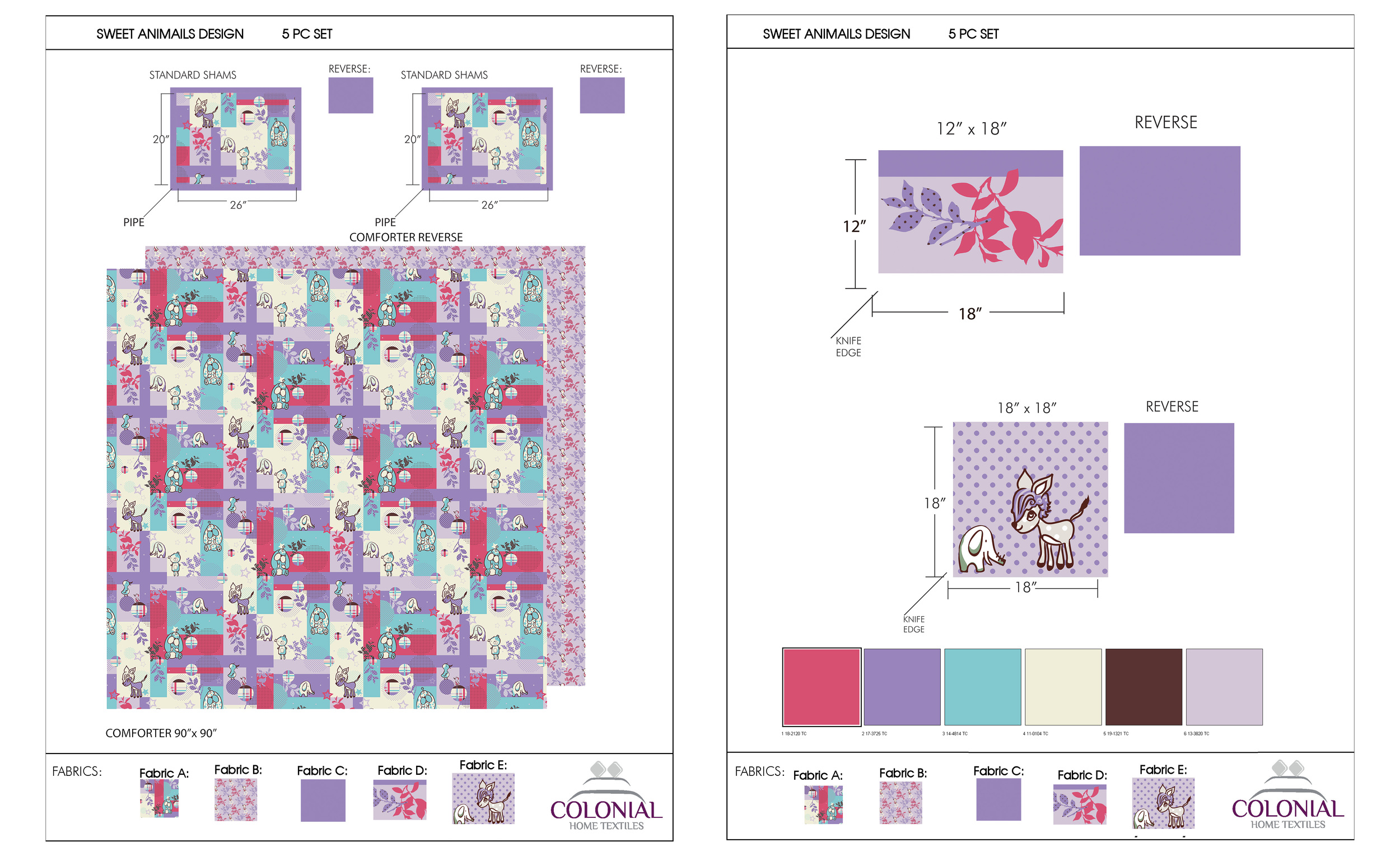 SWEET ANIMALS DESIGN TEMPLATE -5 PC set.jpg