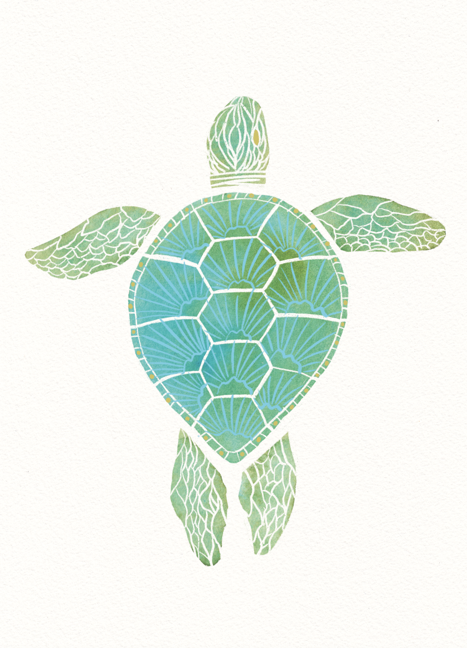 Print Capture - Seashell Turtle 5x7.png