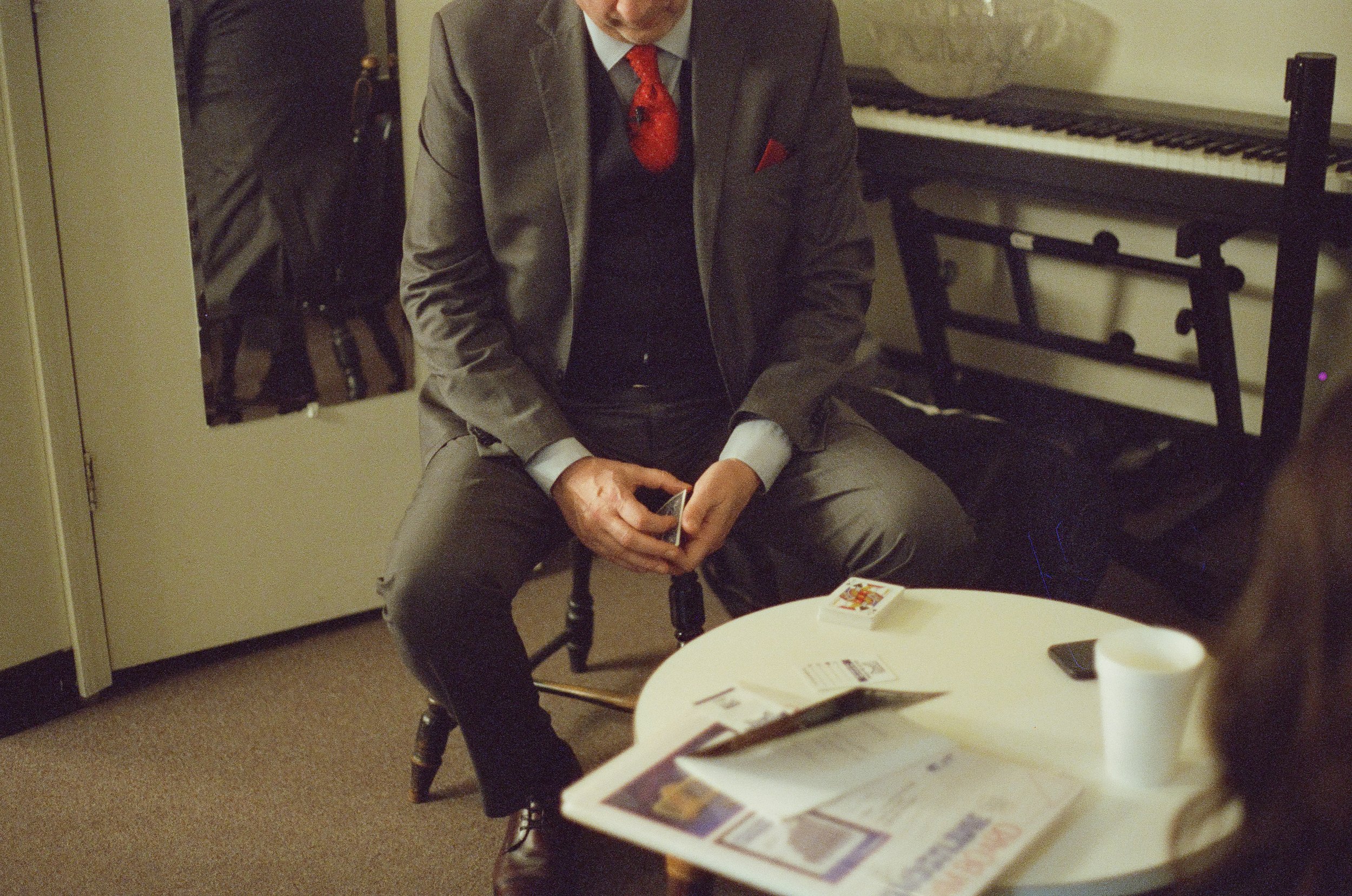 Backstage with David Williamson